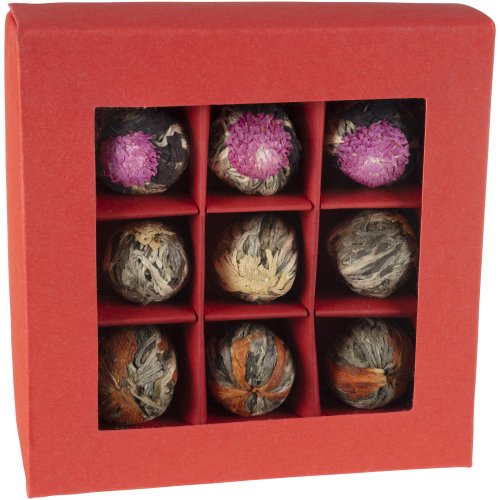 Virágzó csokoládédoboz - piros. / db.